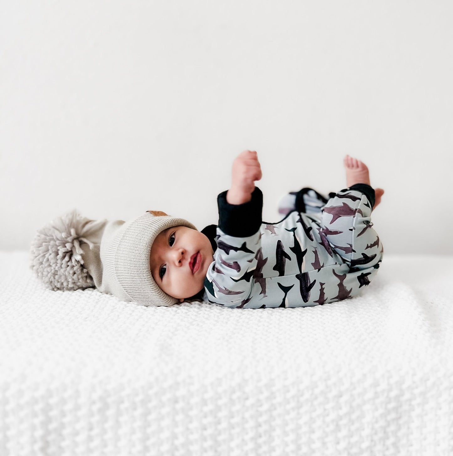 ZIP ROMPER - Sharks - Mack & Harvie