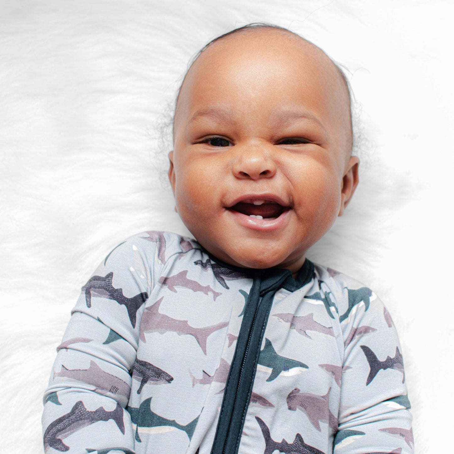 ZIP ROMPER - Sharks - Mack & Harvie