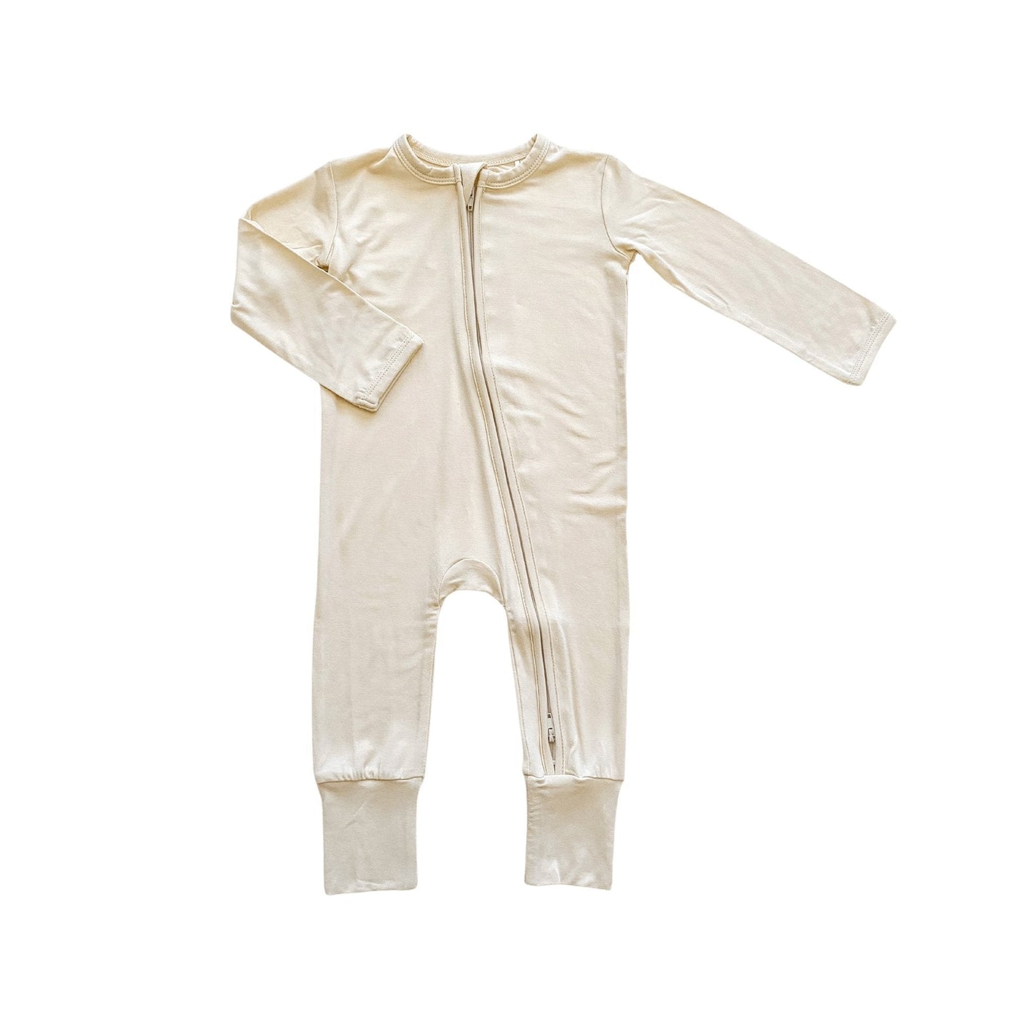 Zipper Romper - Cream - Mack & Harvie