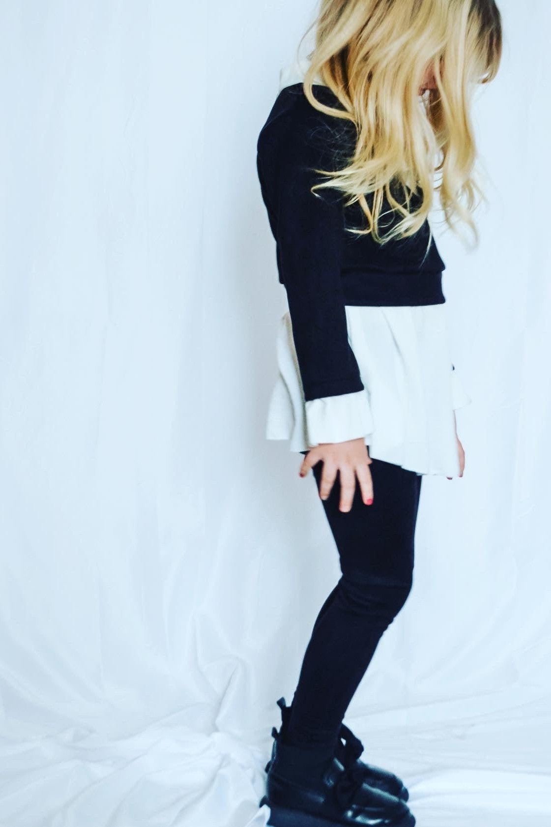 B/W Shirt Set Ensemble - Mack & Harvie