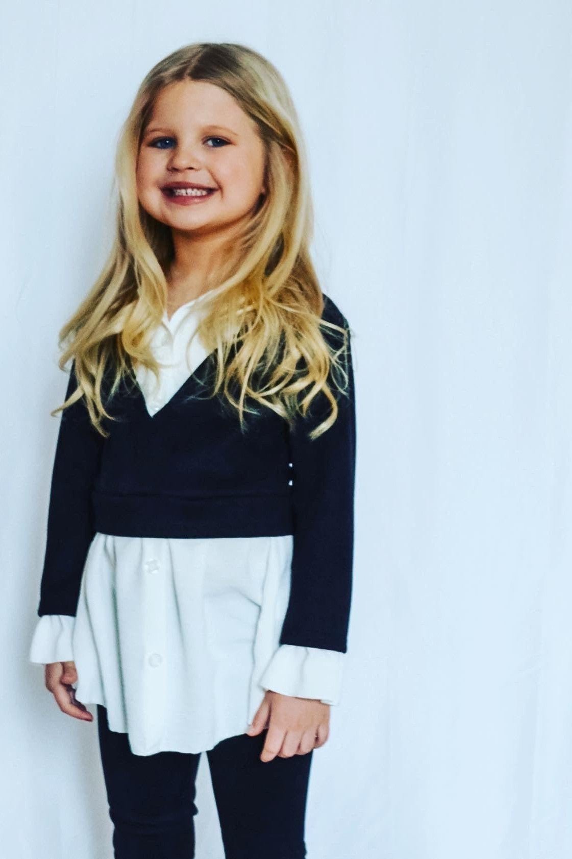 B/W Shirt Set Ensemble - Mack & Harvie