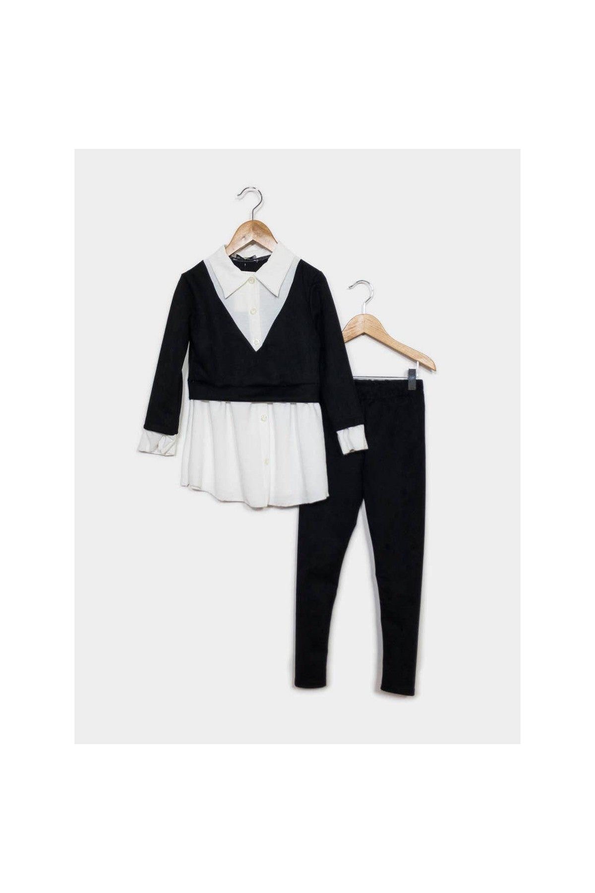 B/W Shirt Set Ensemble - Mack & Harvie