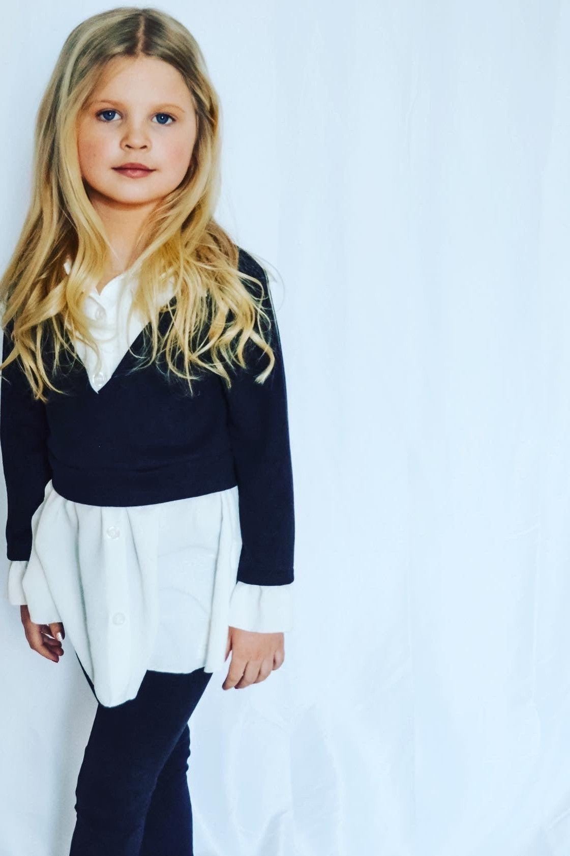 B/W Shirt Set Ensemble - Mack & Harvie