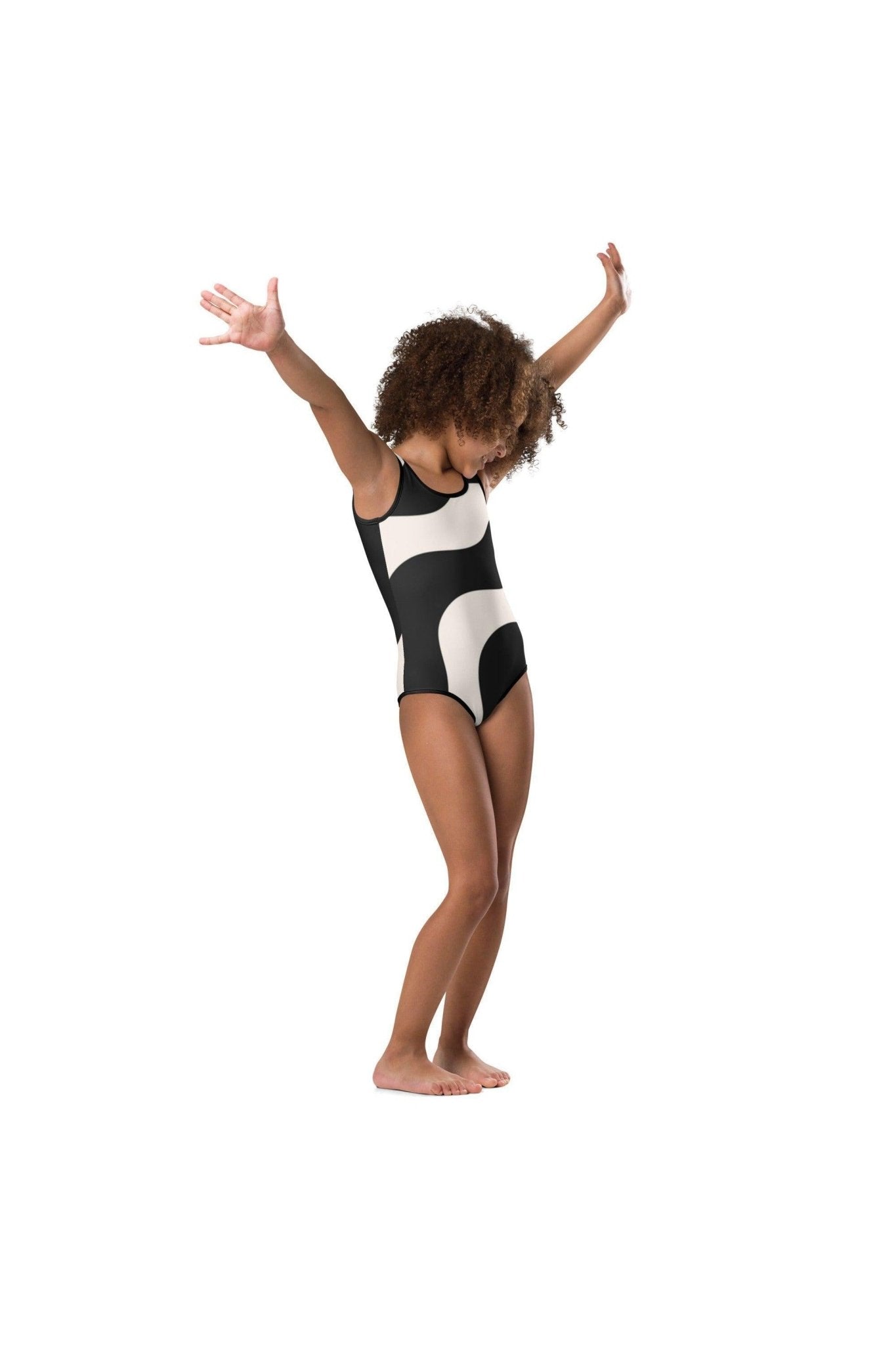 B/W Wavy Swimsuit - Mack & Harvie