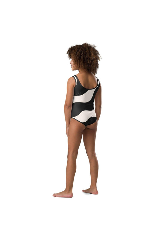 B/W Wavy Swimsuit - Mack & Harvie