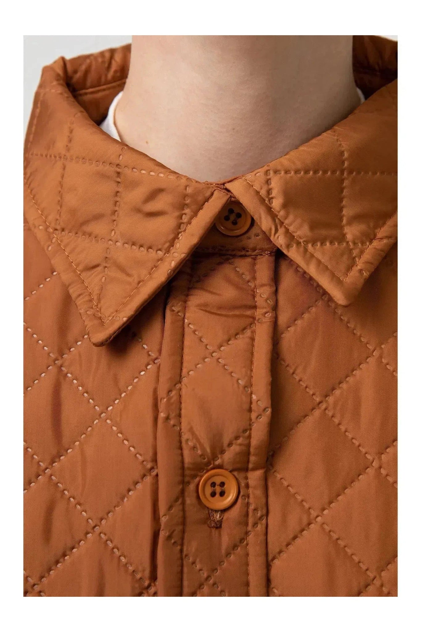 COFFEE PADDED JACKET - Mack & Harvie