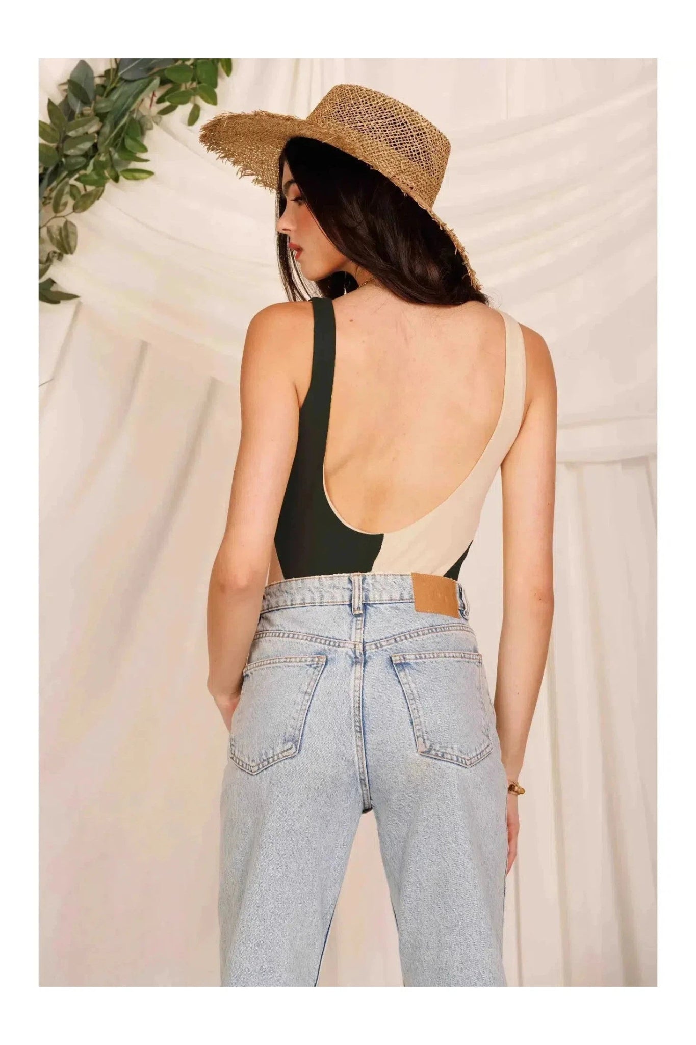 COLORBLOCKED BODYSUIT - Mack & Harvie