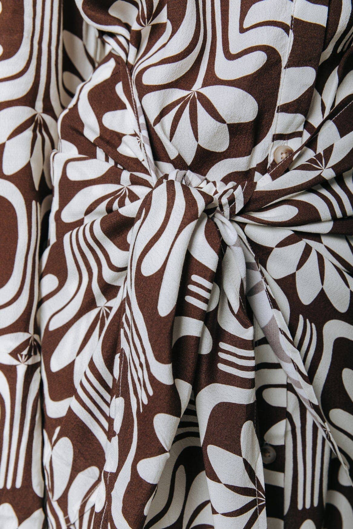 Colourful Rebel - Mette Shirt Dress | Brown - Mack & Harvie