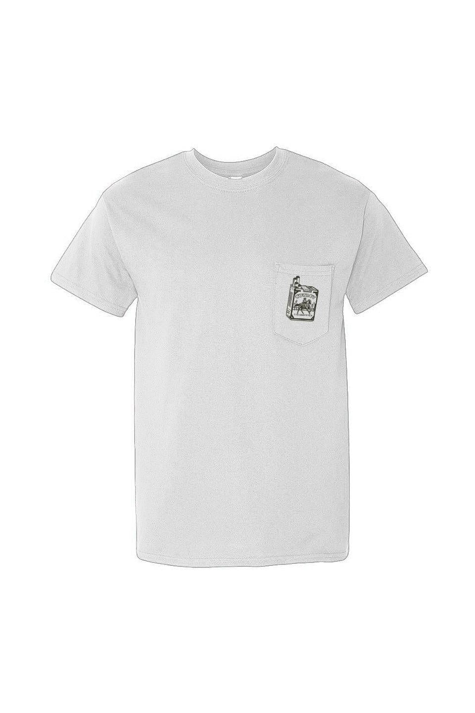 Cowboy Cigs White Tee - Mack & Harvie
