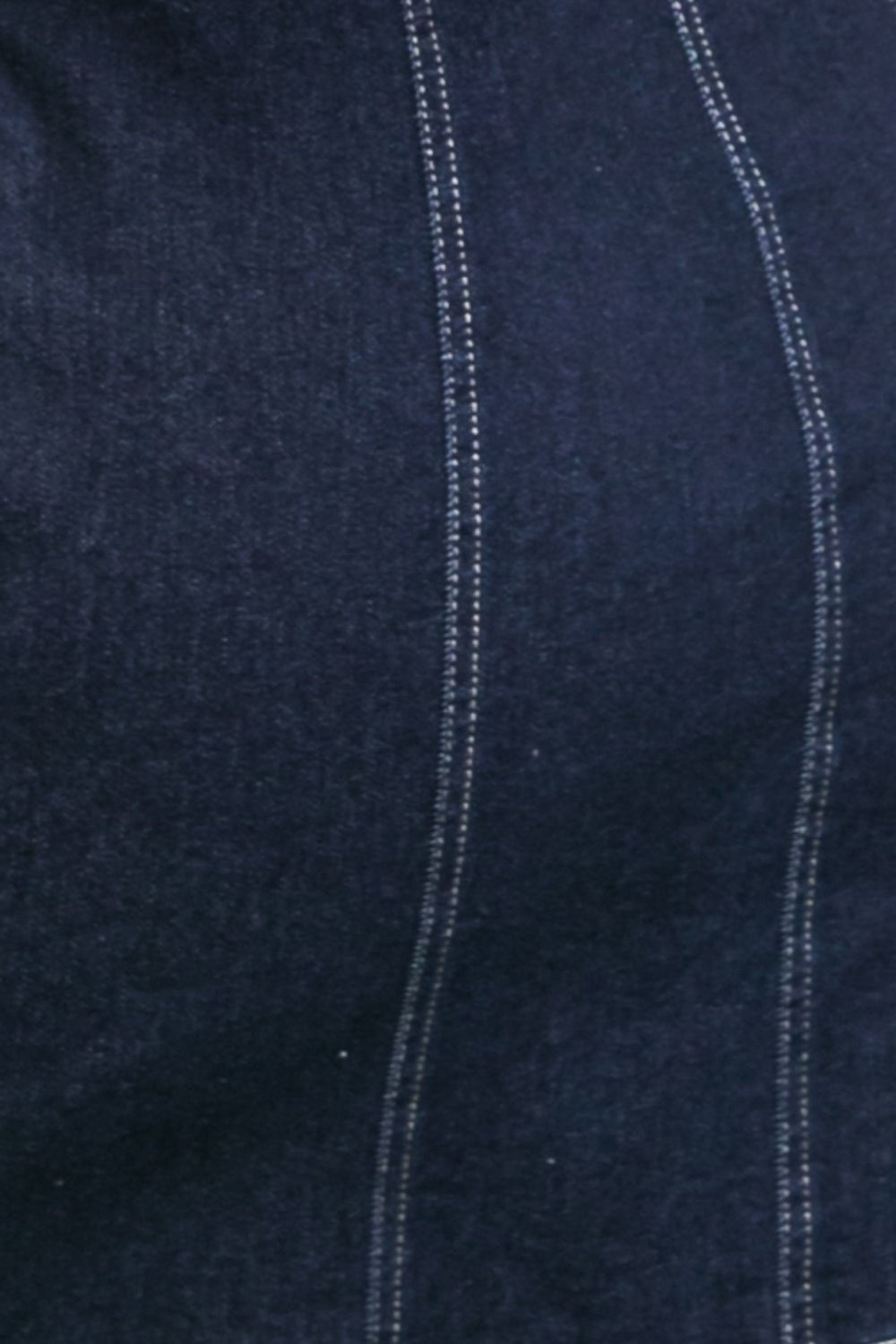 DALLAS GLAM DENIM MINI DRESS - Mack & Harvie