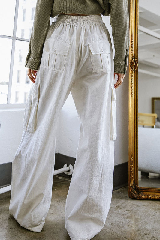 FOREVER BY YOUR SIDE WOVEN CARGO PANTS - Mack & Harvie