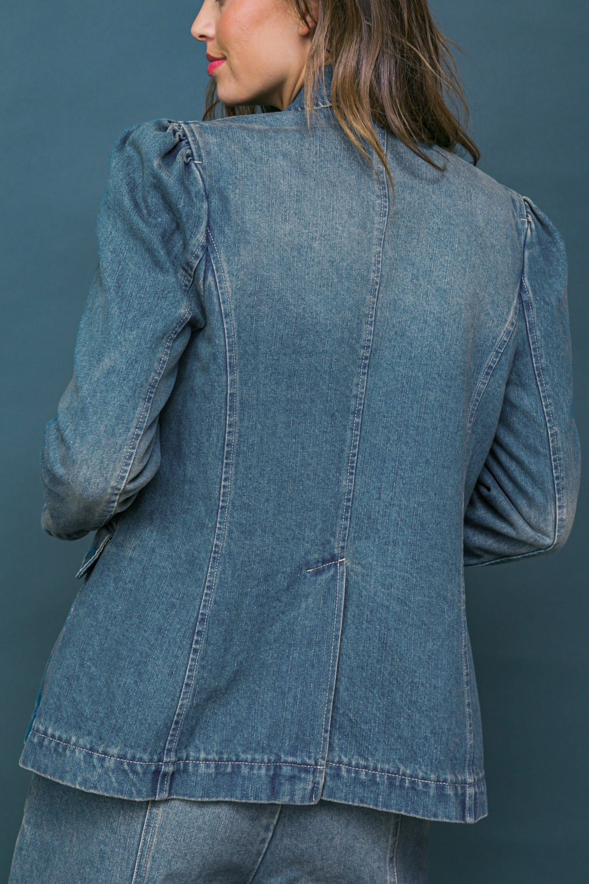 GIVE IT YOUR ALL DENIM BLAZER - Mack & Harvie