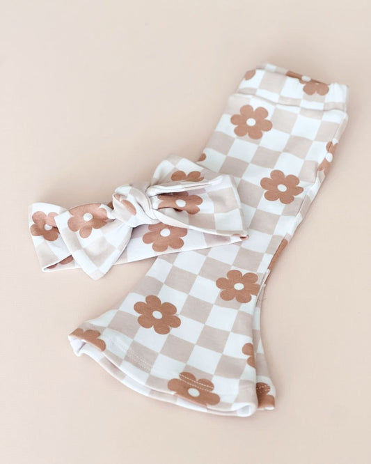 Latte Daisy Headband - Mack & Harvie