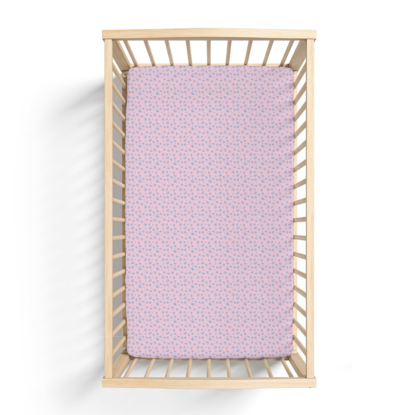 Lillian Leopard Bamboo Crib Sheet - Mack & Harvie