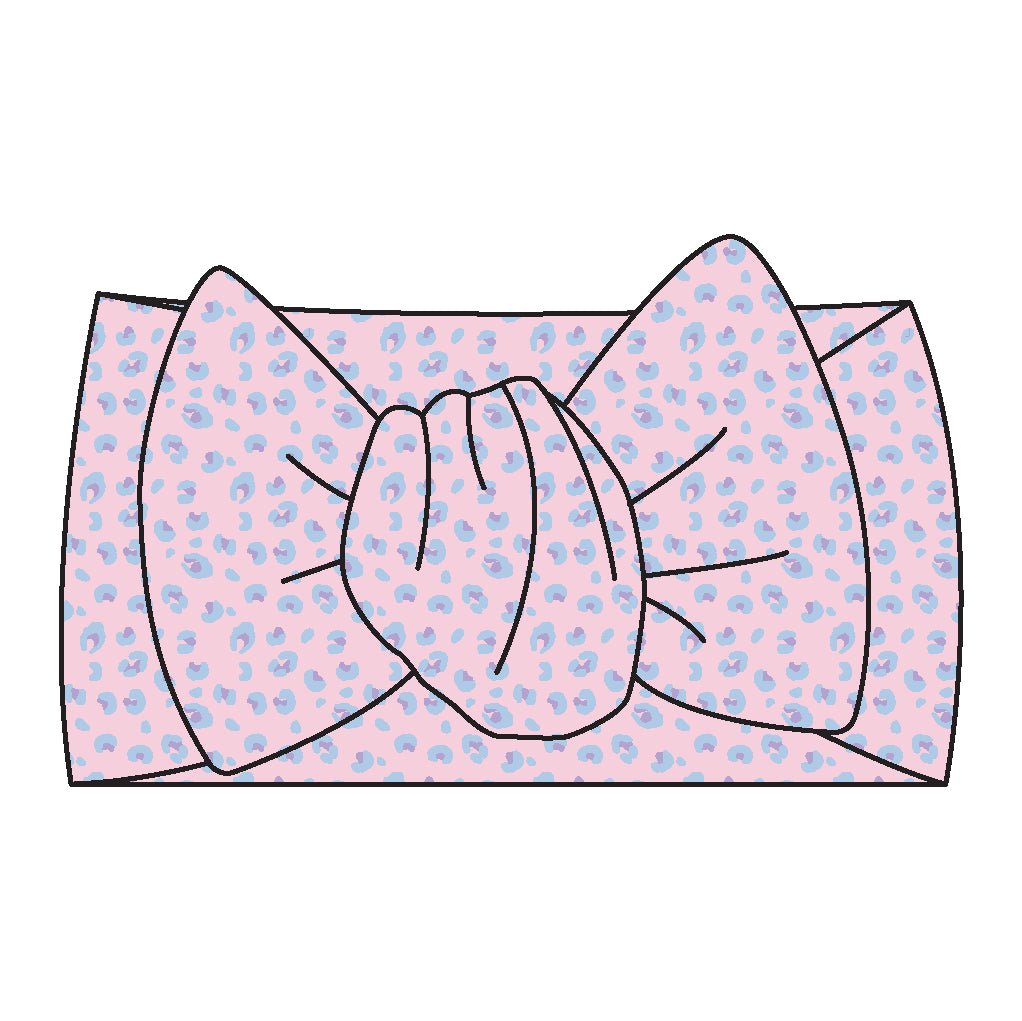 Lillian Leopard Bamboo Headwrap Bow - Mack & Harvie