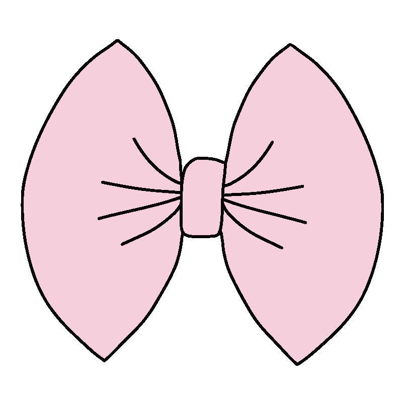 Lillian Pink Bamboo Tied Bow - Mack & Harvie