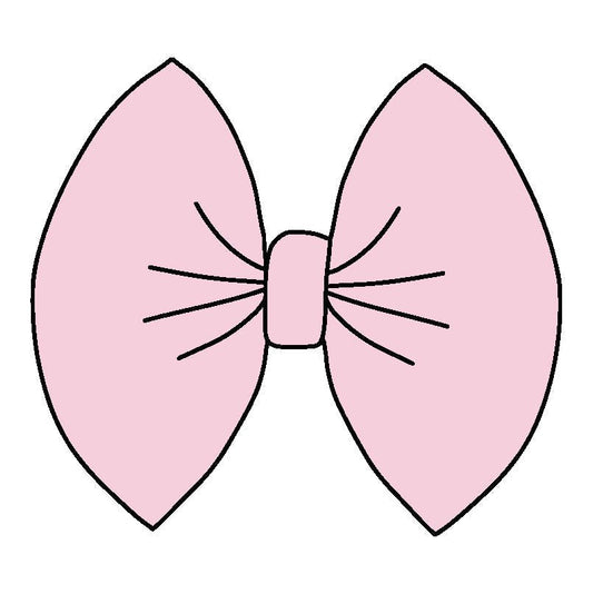 Lillian Pink Bamboo Tied Bow - Mack & Harvie