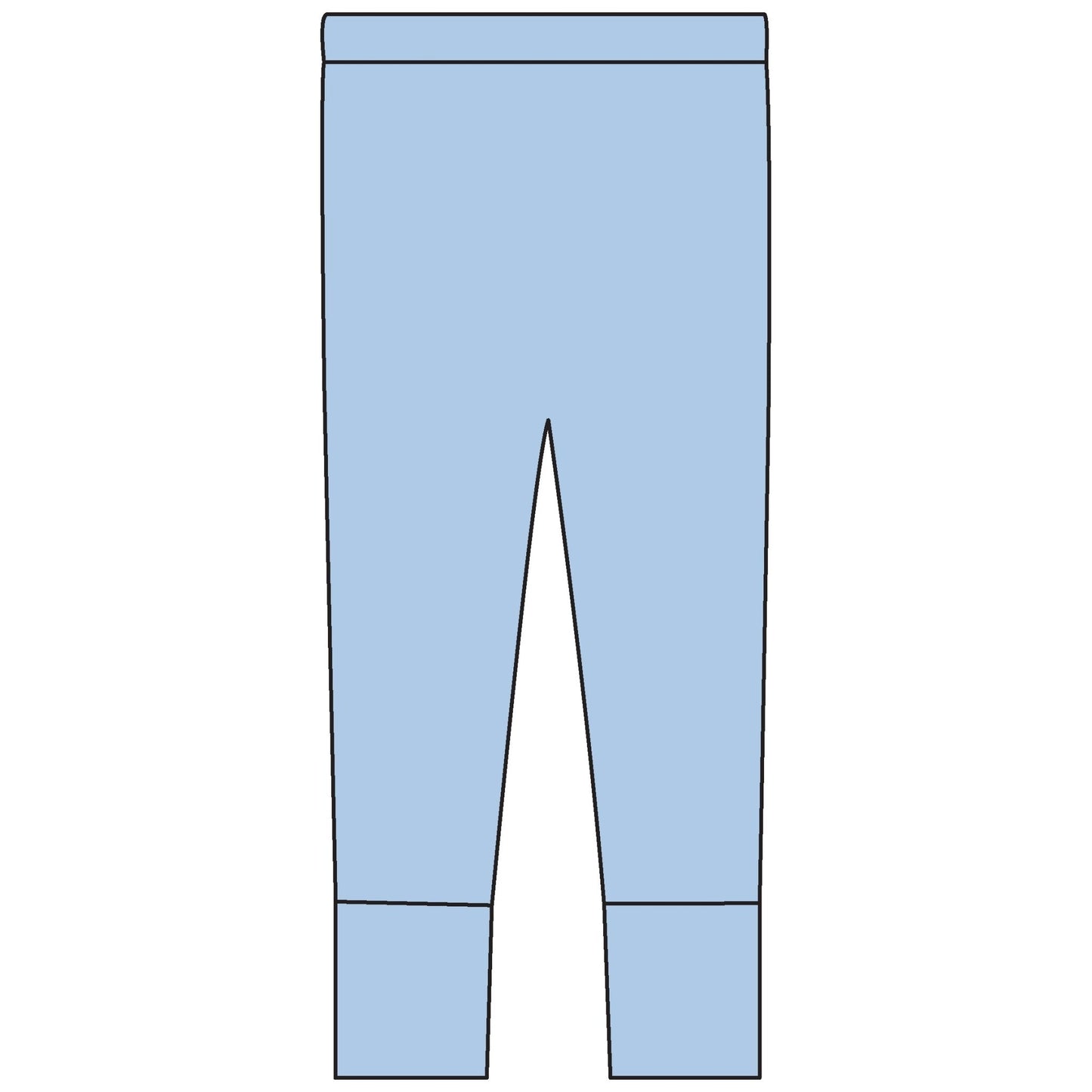 Lillian Trisomy 18 Blue Bamboo Leggings - Mack & Harvie