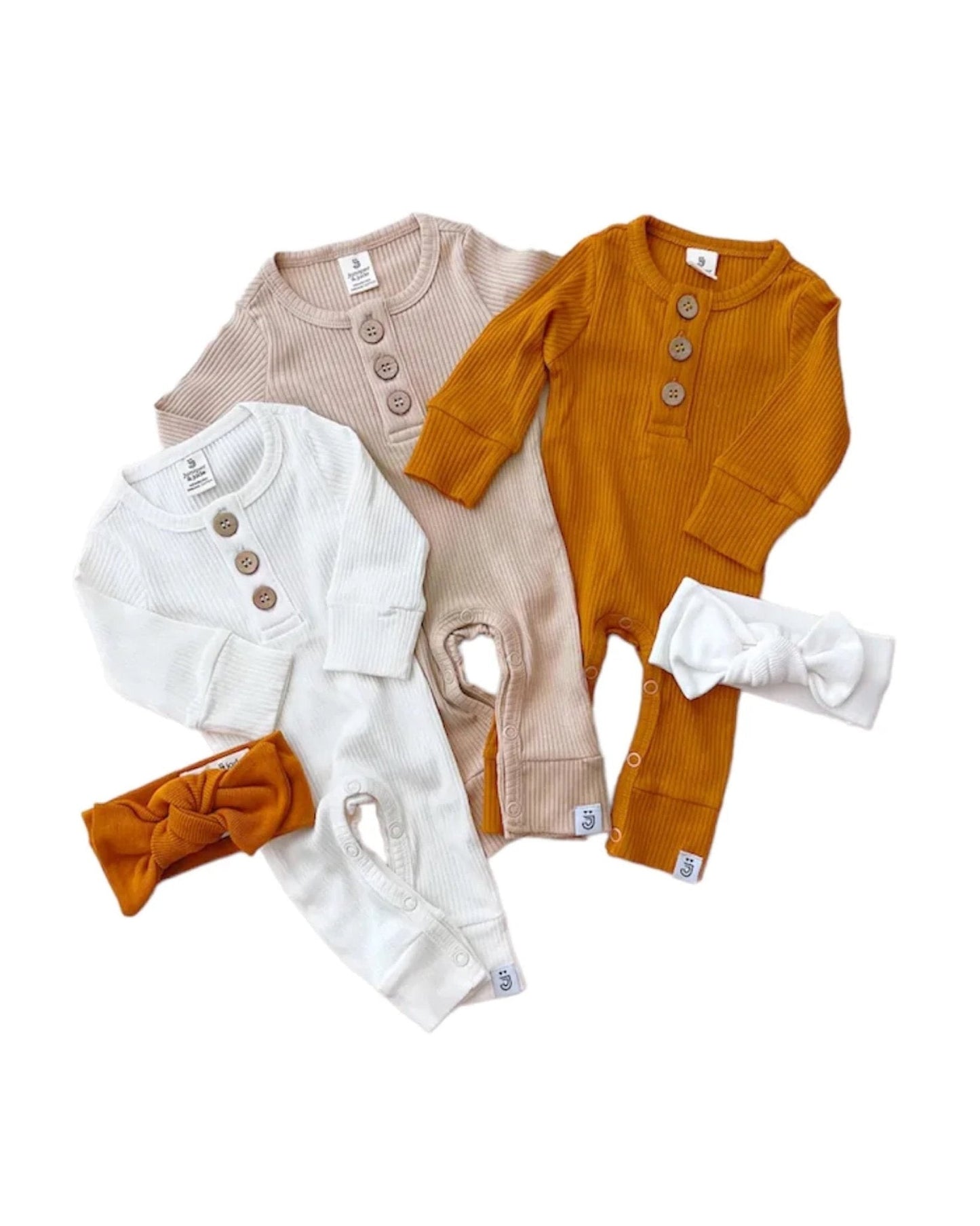 Organic Jumpsuit | Milk - Mack & Harvie