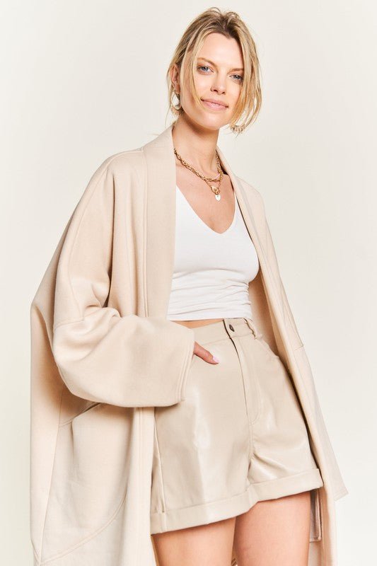 OVERSIZED KNIT CARDIGAN - Mack & Harvie