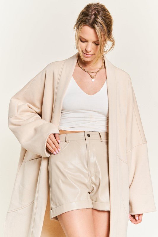 OVERSIZED KNIT CARDIGAN - Mack & Harvie