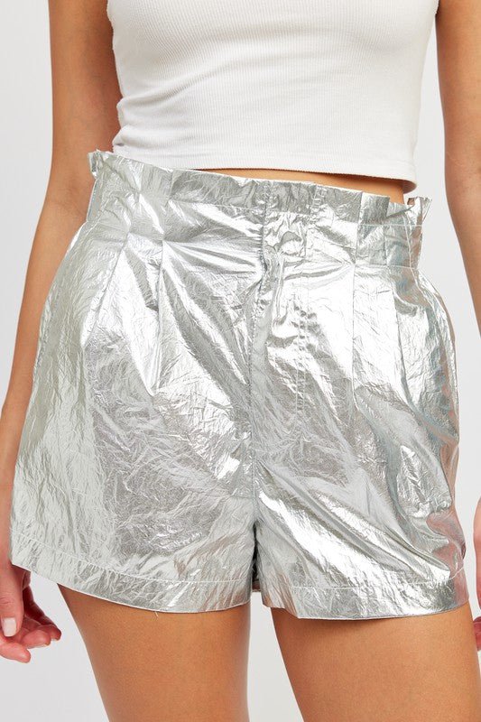 PAPERBAG METALLIC SHORTS - Mack & Harvie