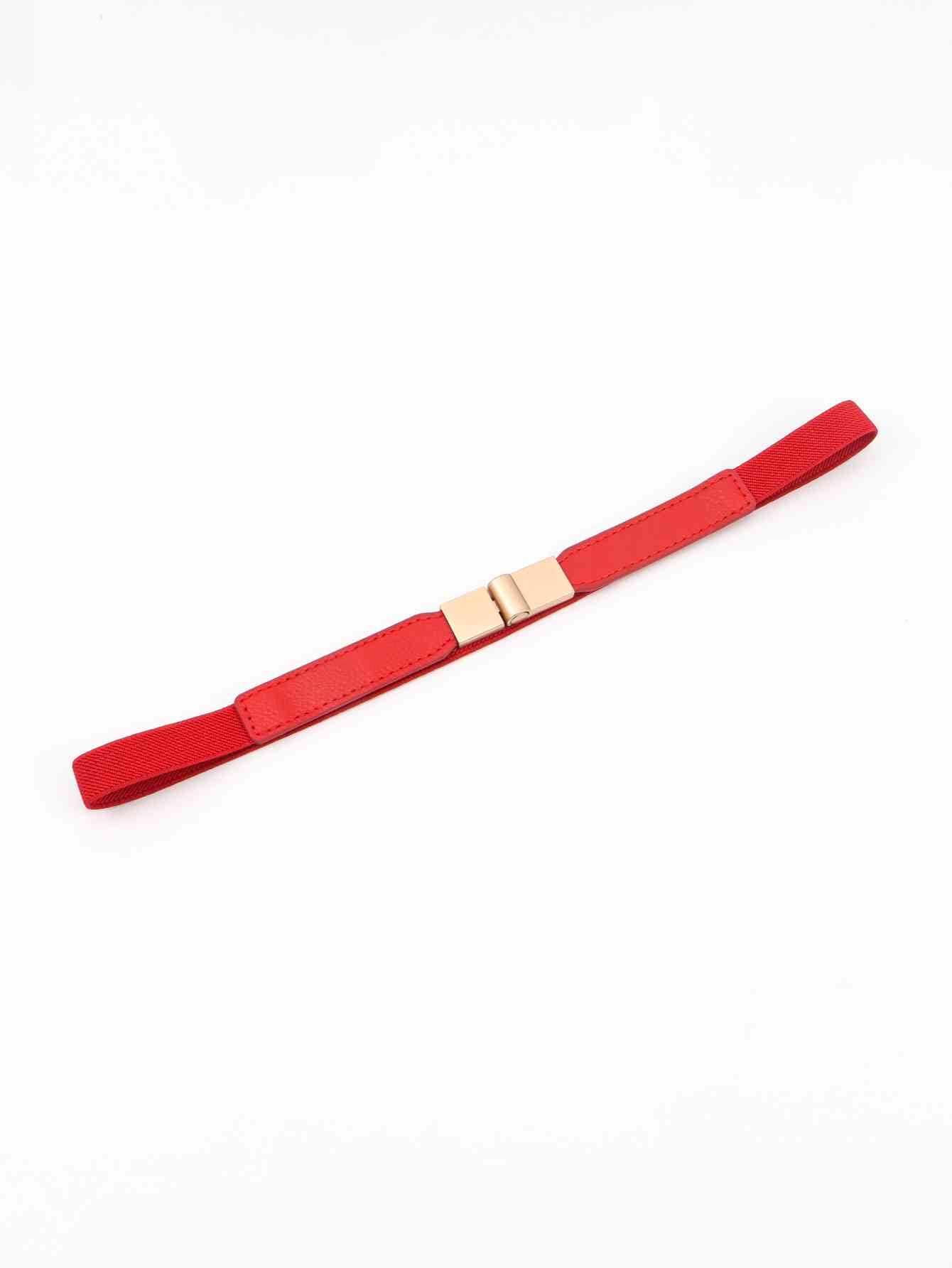 PU Elastic Skinny Belt - Mack & Harvie