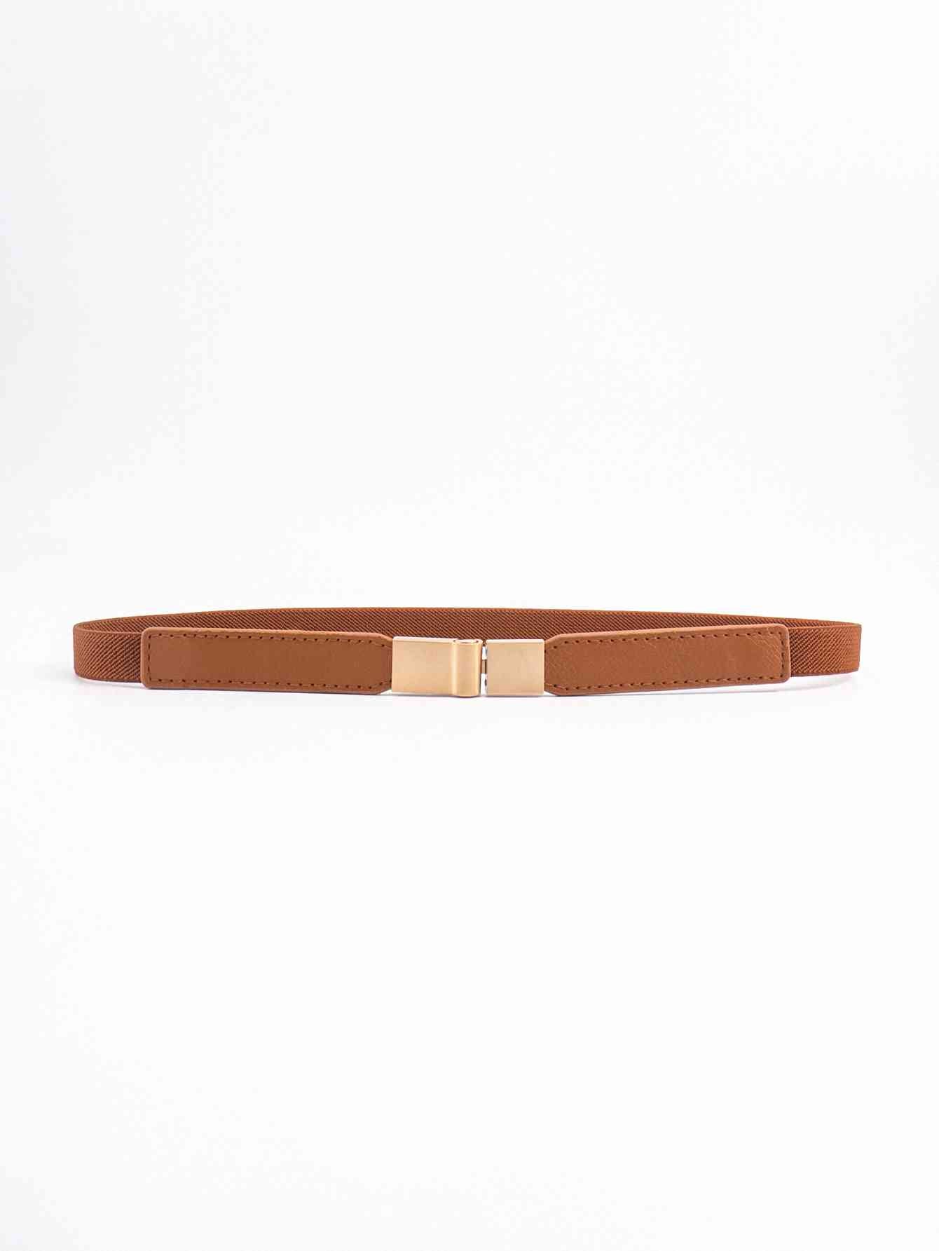 PU Elastic Skinny Belt - Mack & Harvie