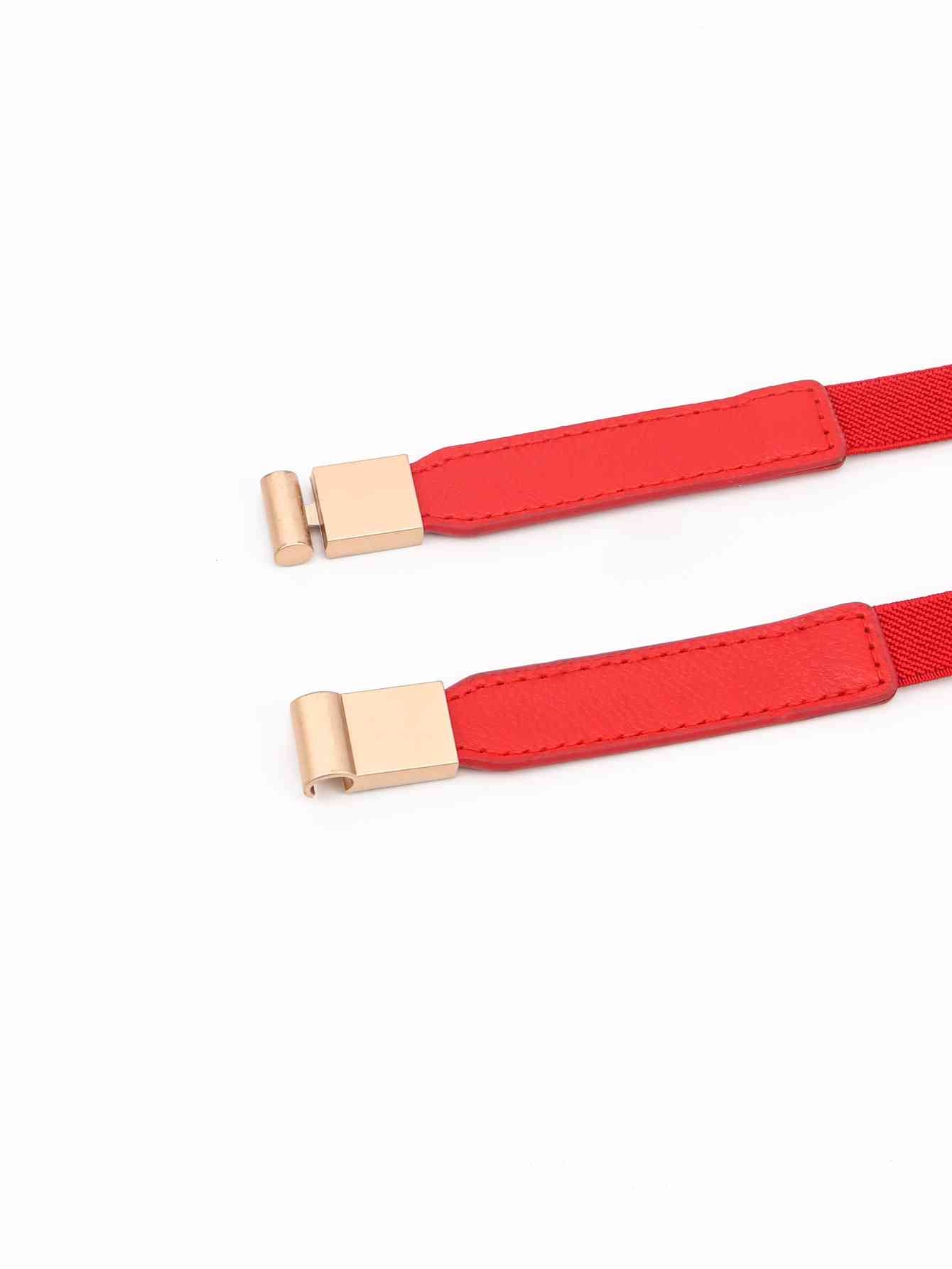 PU Elastic Skinny Belt - Mack & Harvie