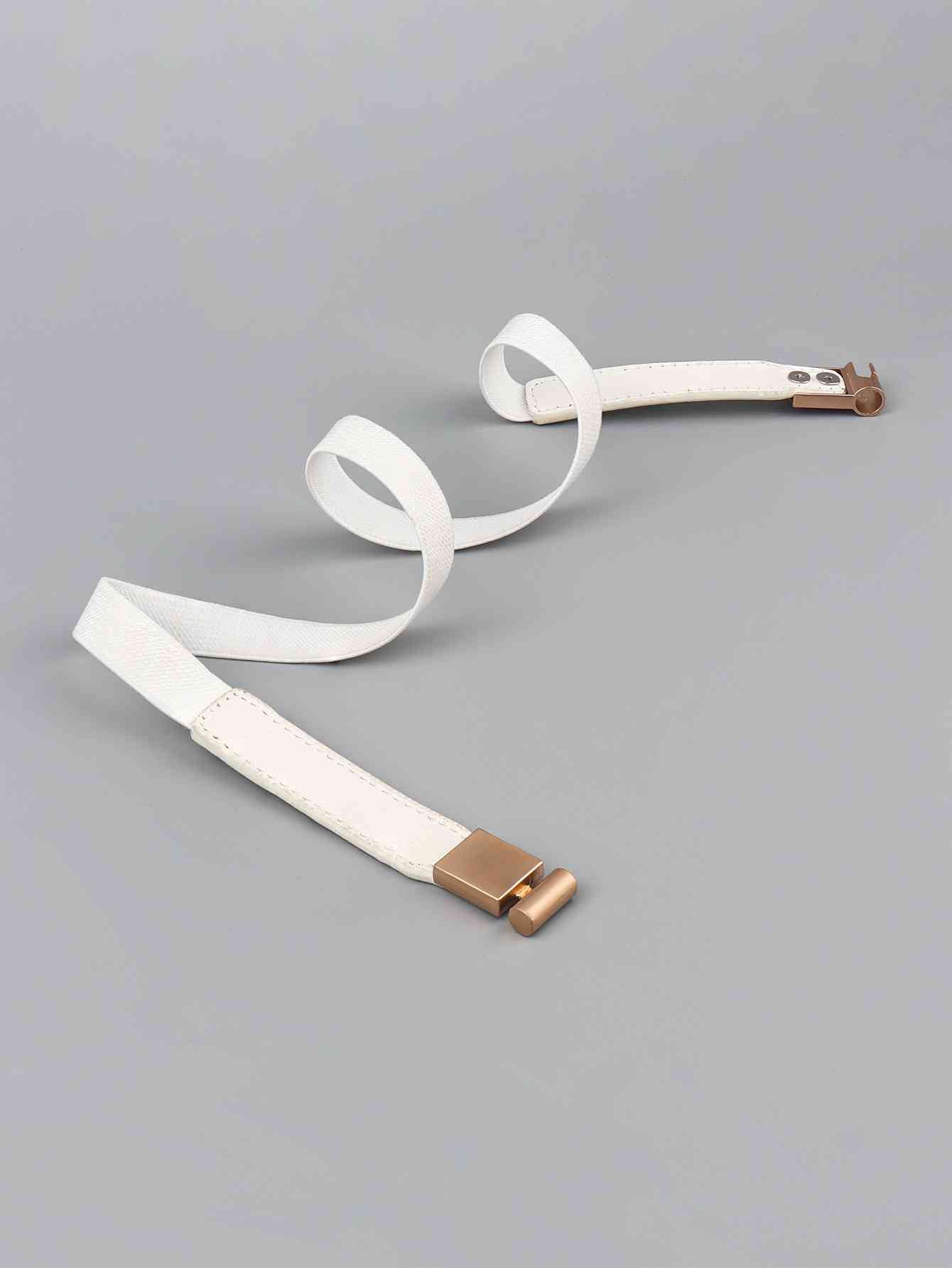 PU Elastic Skinny Belt - Mack & Harvie