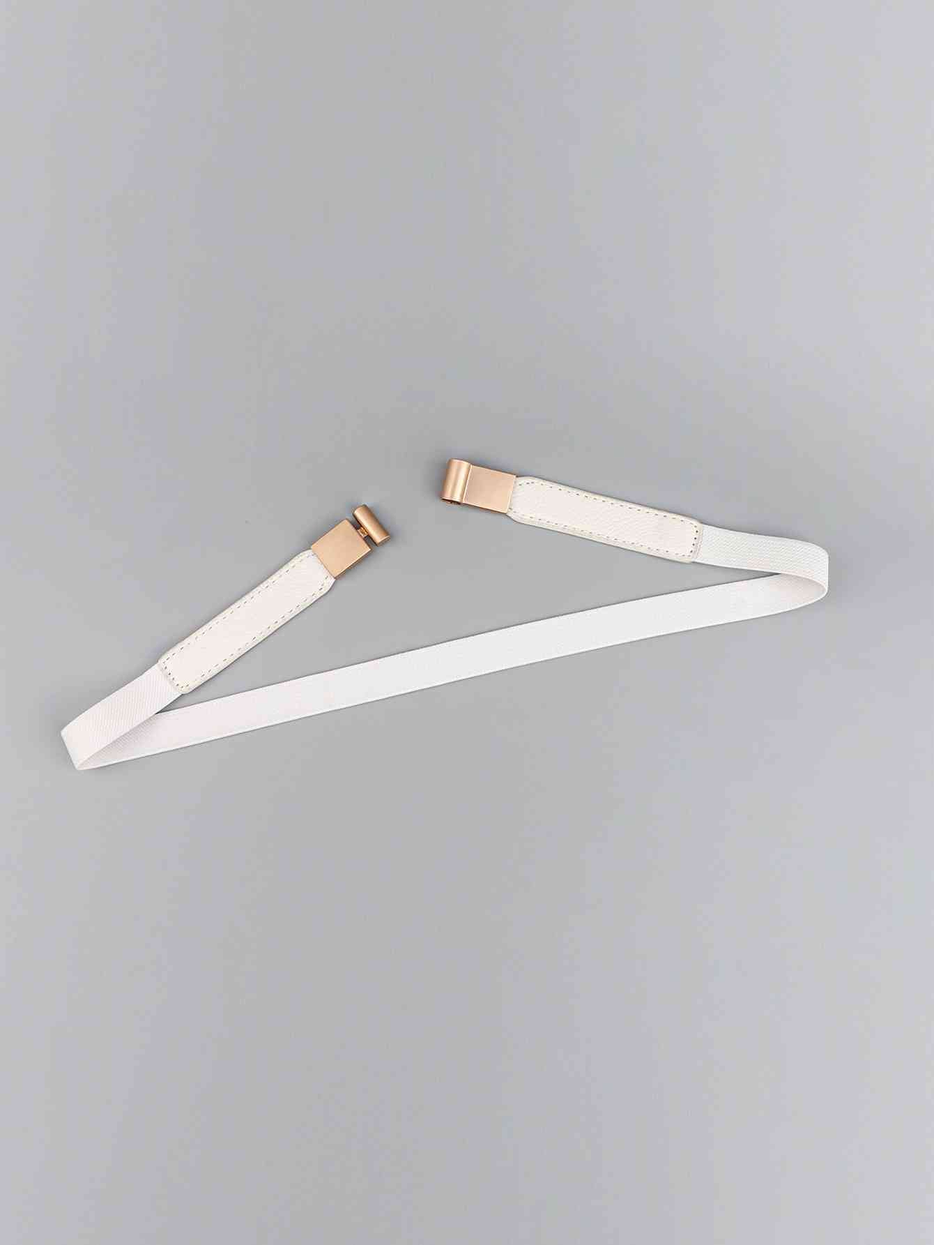 PU Elastic Skinny Belt - Mack & Harvie