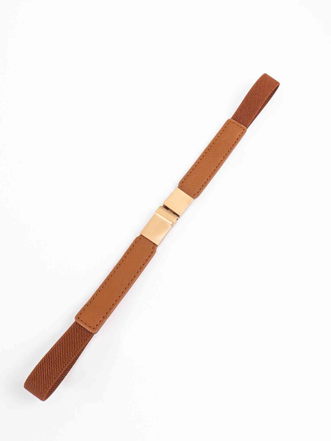 PU Elastic Skinny Belt - Mack & Harvie