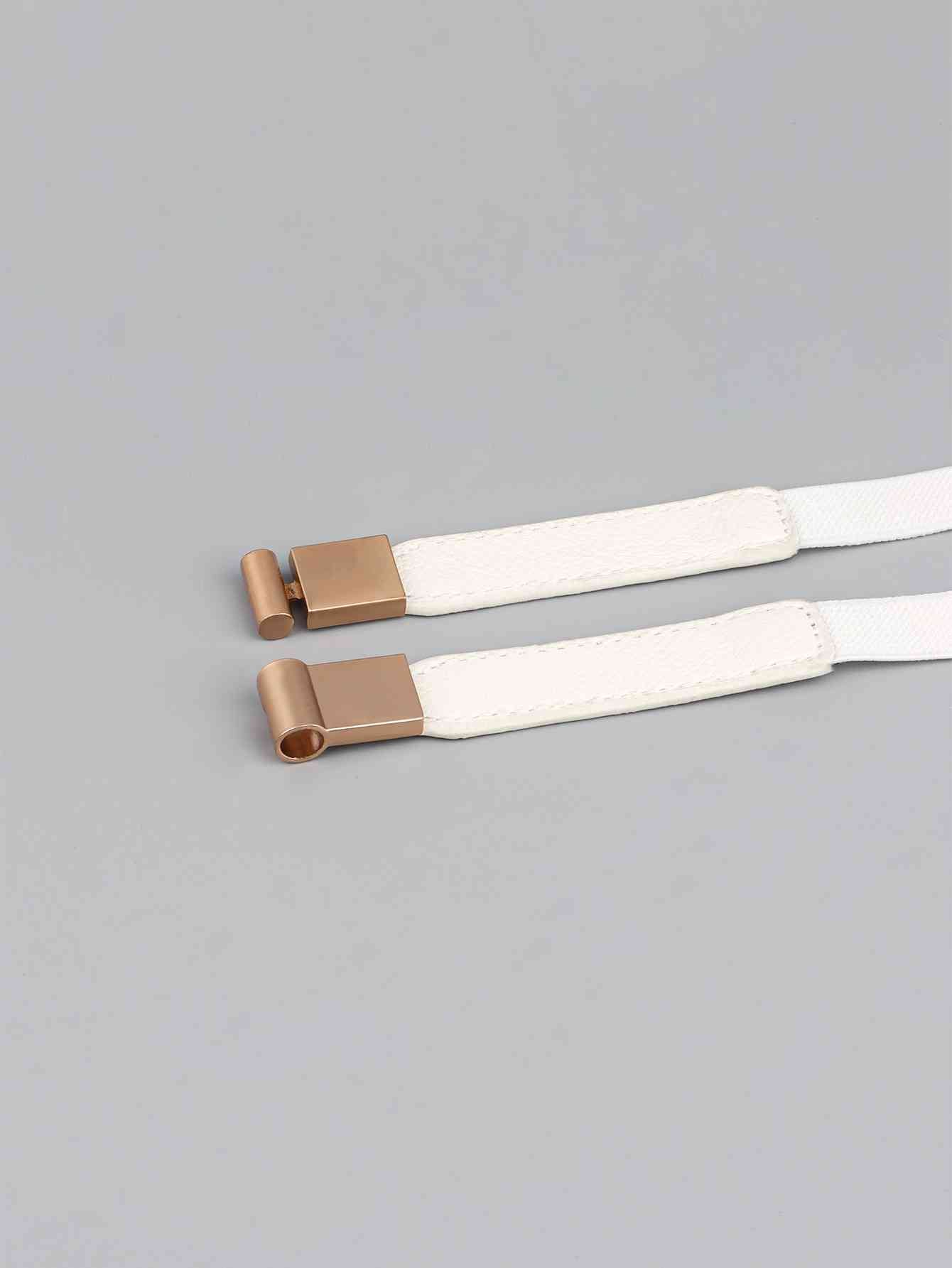 PU Elastic Skinny Belt - Mack & Harvie