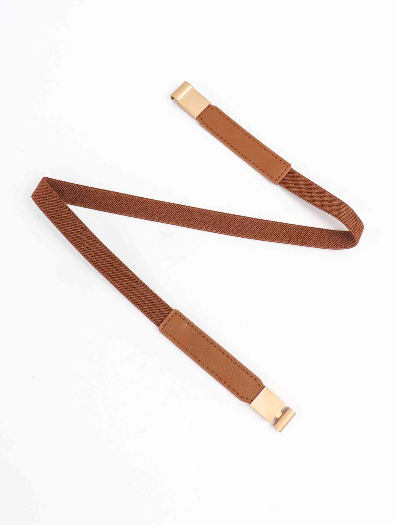 PU Elastic Skinny Belt - Mack & Harvie