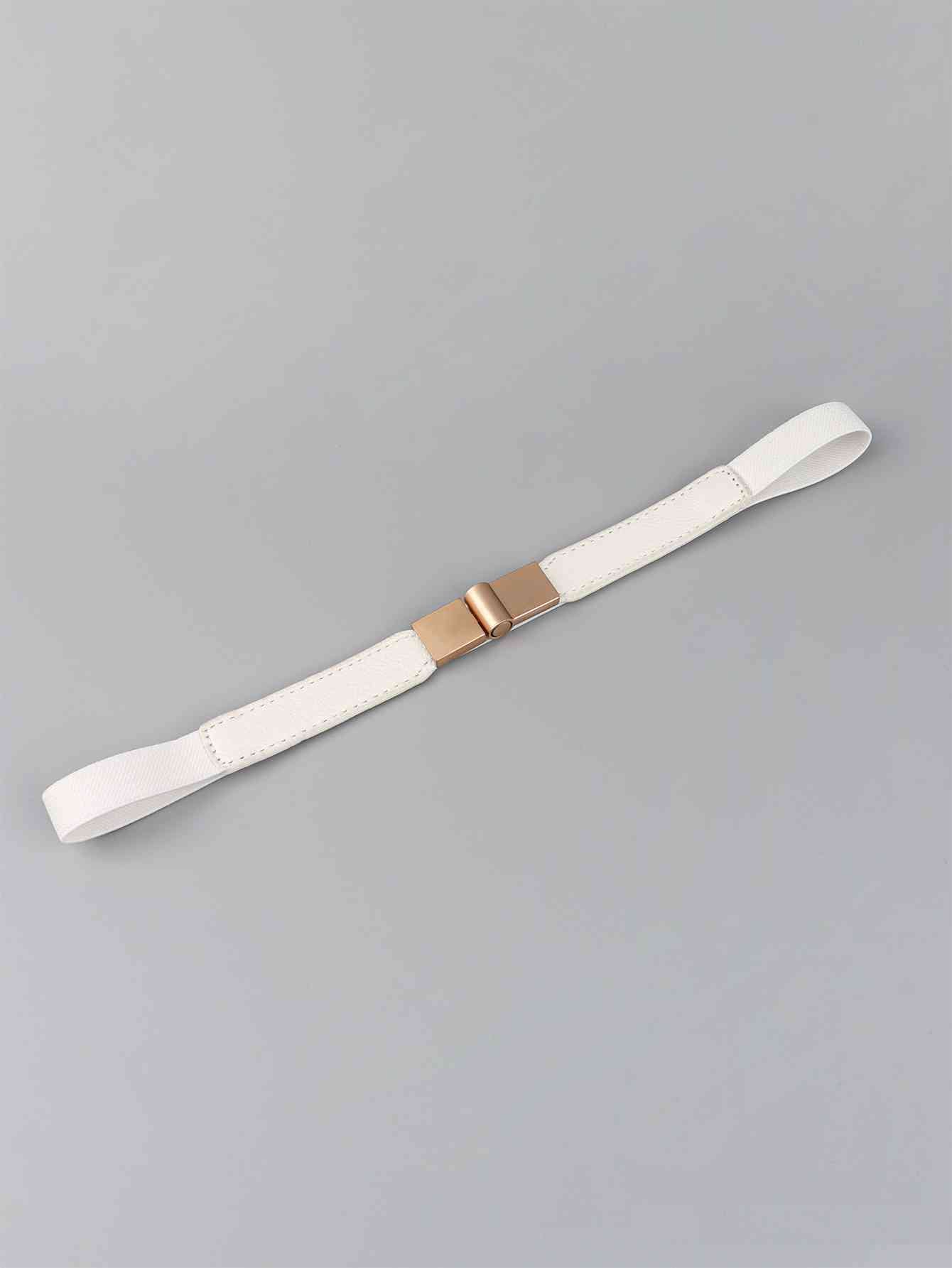 PU Elastic Skinny Belt - Mack & Harvie