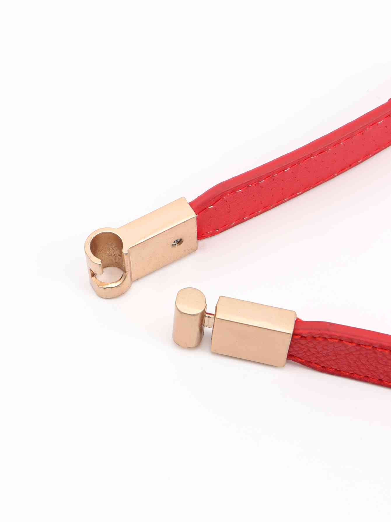 PU Elastic Skinny Belt - Mack & Harvie