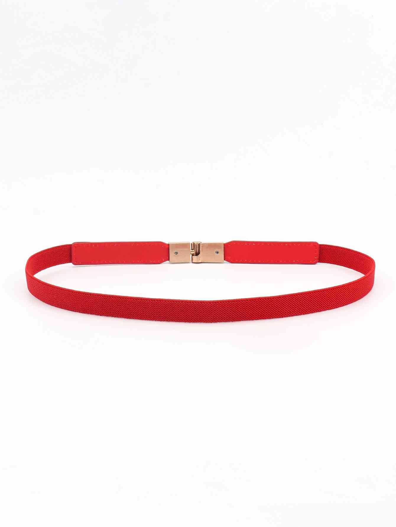 PU Elastic Skinny Belt - Mack & Harvie