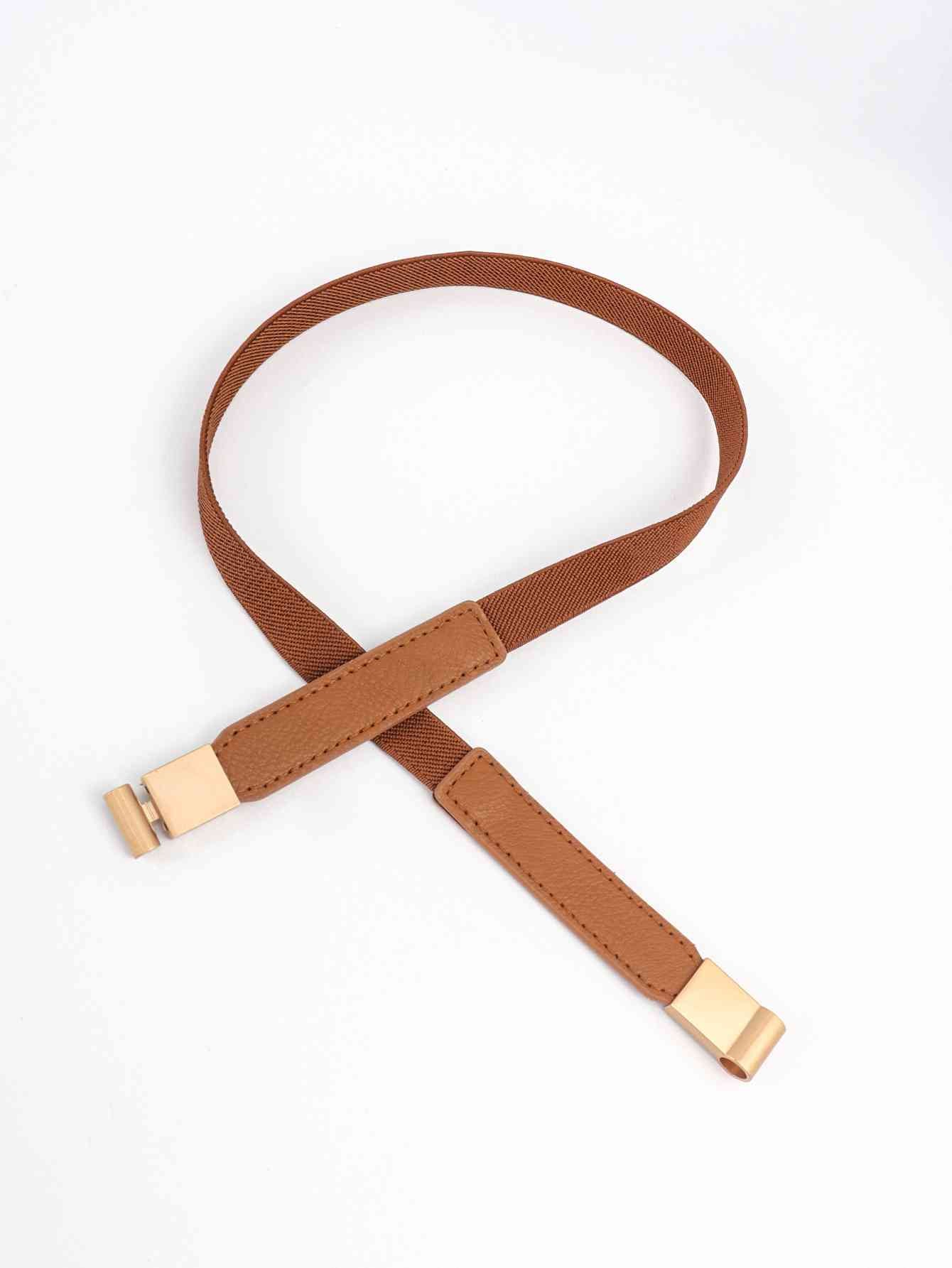 PU Elastic Skinny Belt - Mack & Harvie