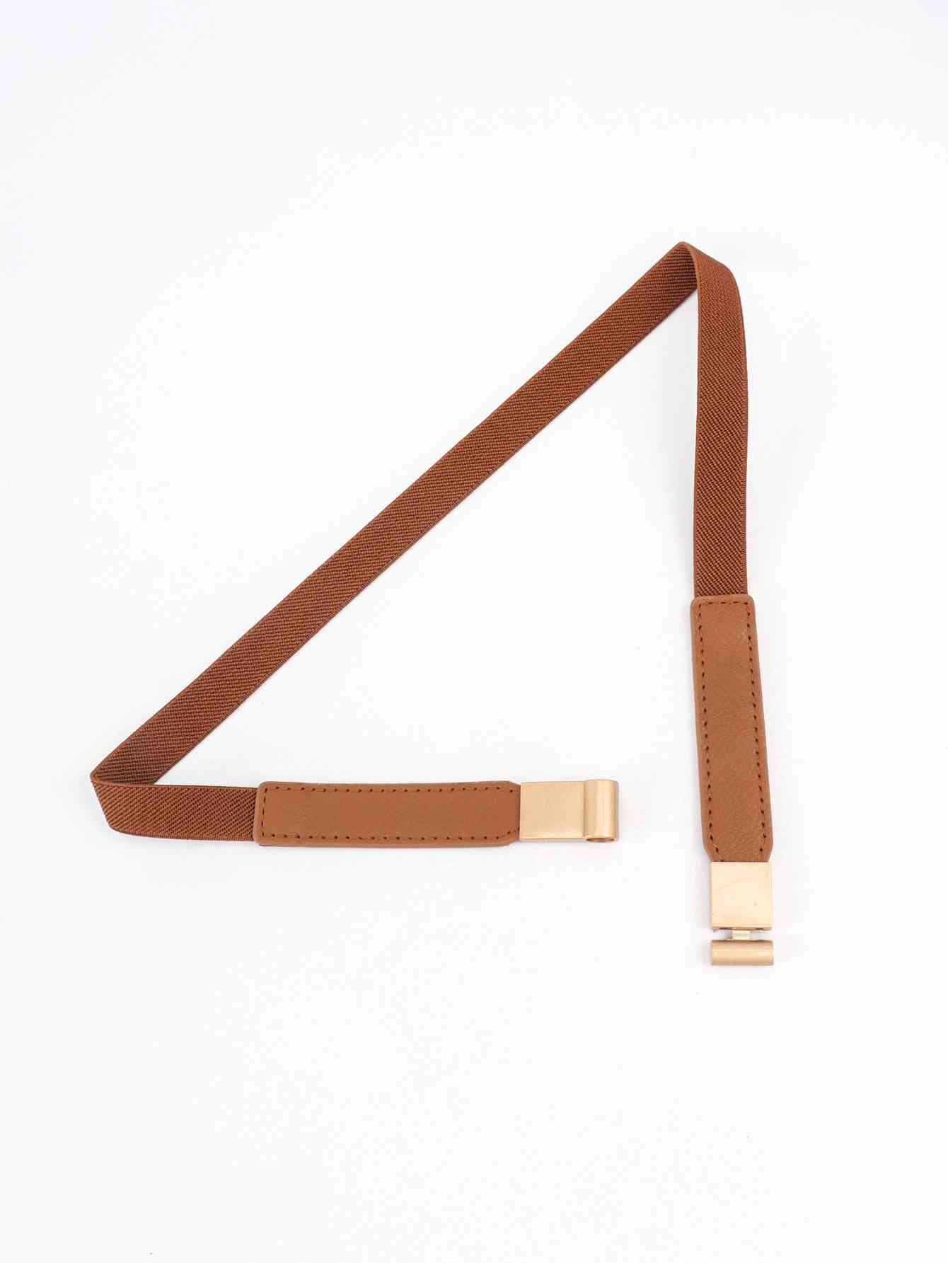 PU Elastic Skinny Belt - Mack & Harvie