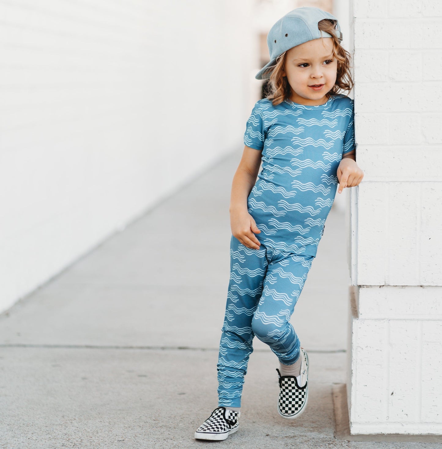 SHORT SLEEVE 2 PIECE SETS - Waves - Mack & Harvie