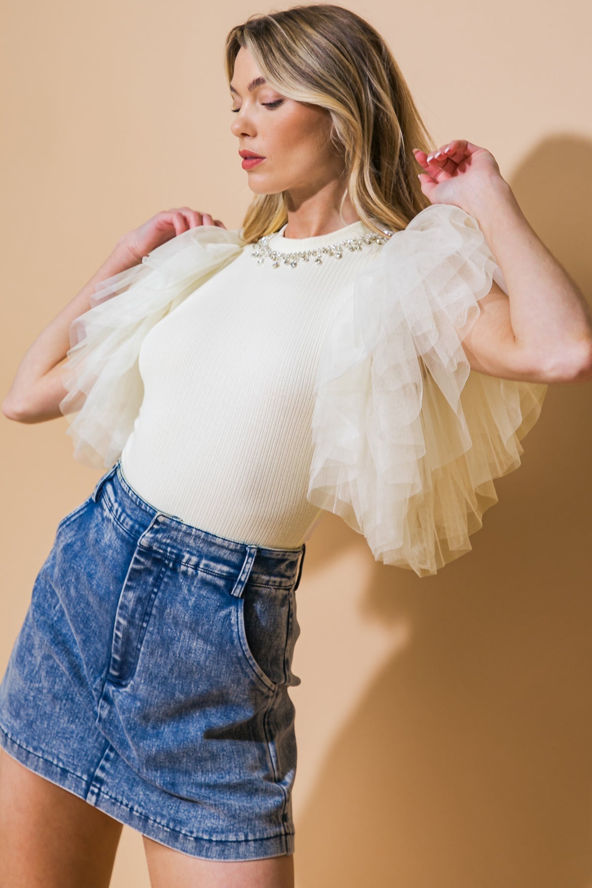 SO UNBOTHERED KNIT BODYSUIT - Mack & Harvie