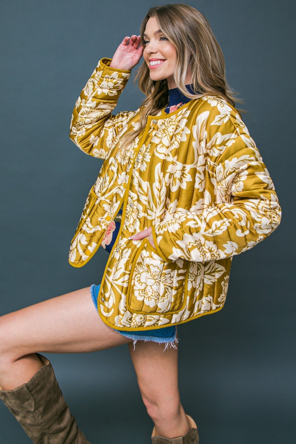 TOTALLY CONVINCED WOVEN PUFF JACKET - Mack & Harvie