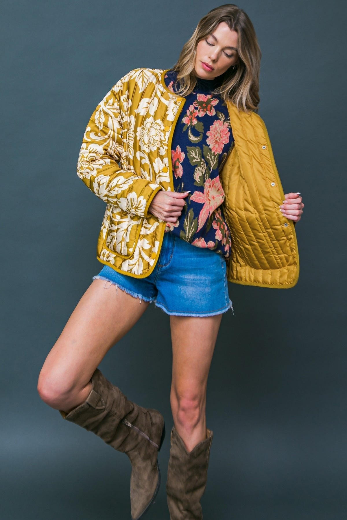 TOTALLY CONVINCED WOVEN PUFF JACKET - Mack & Harvie