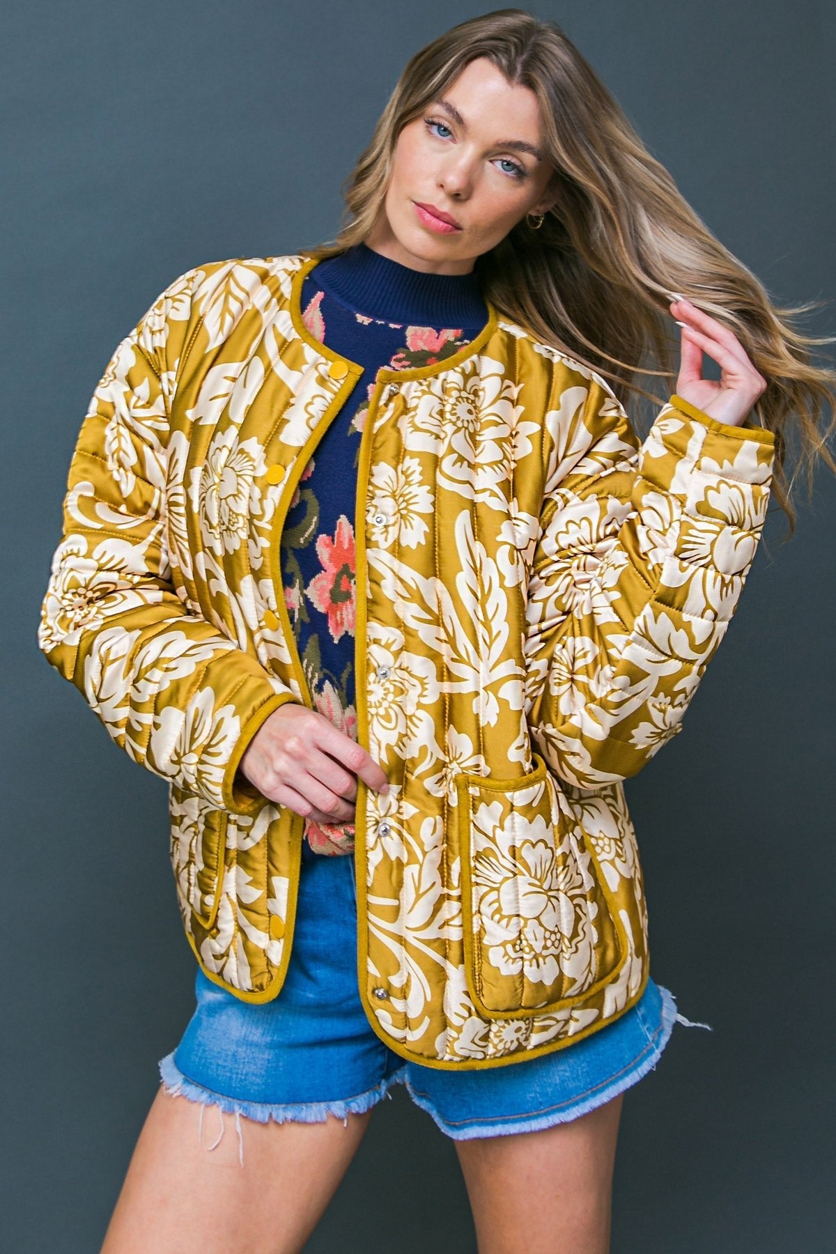 TOTALLY CONVINCED WOVEN PUFF JACKET - Mack & Harvie