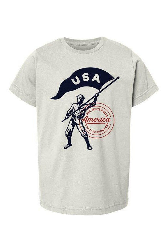 USA Natural - Fly the Flag Tee - Mack & Harvie