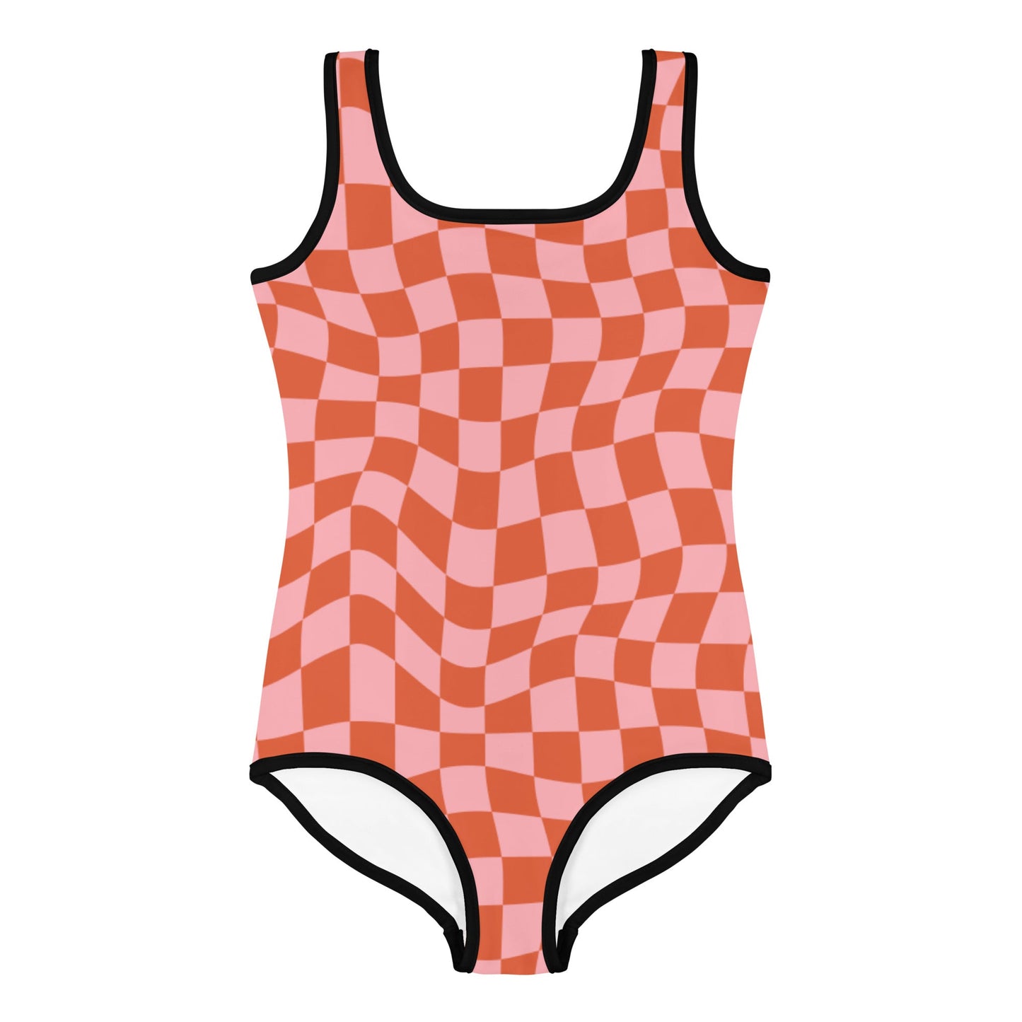 V-Day Mix & Match Check Swimsuit/Leotard Kids - Mack & Harvie