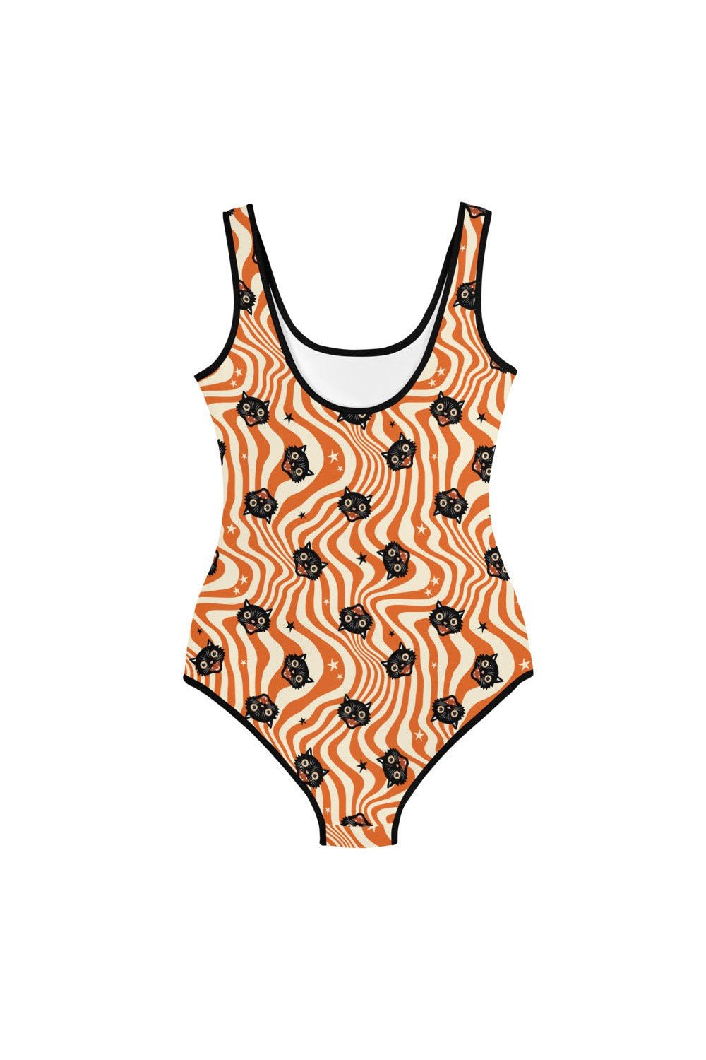 Vintage Halloween Cat Youth Swimsuit/Leotard - Mack & Harvie