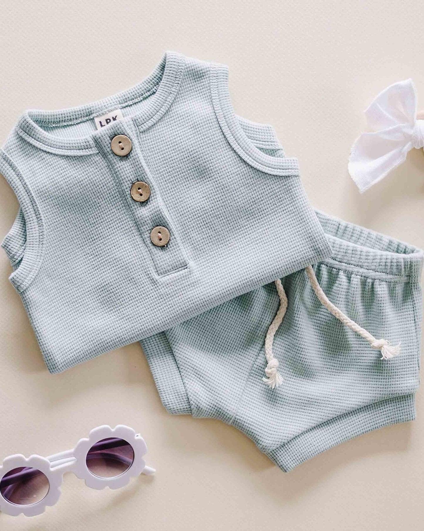 Waffle Set | Mint - Mack & Harvie
