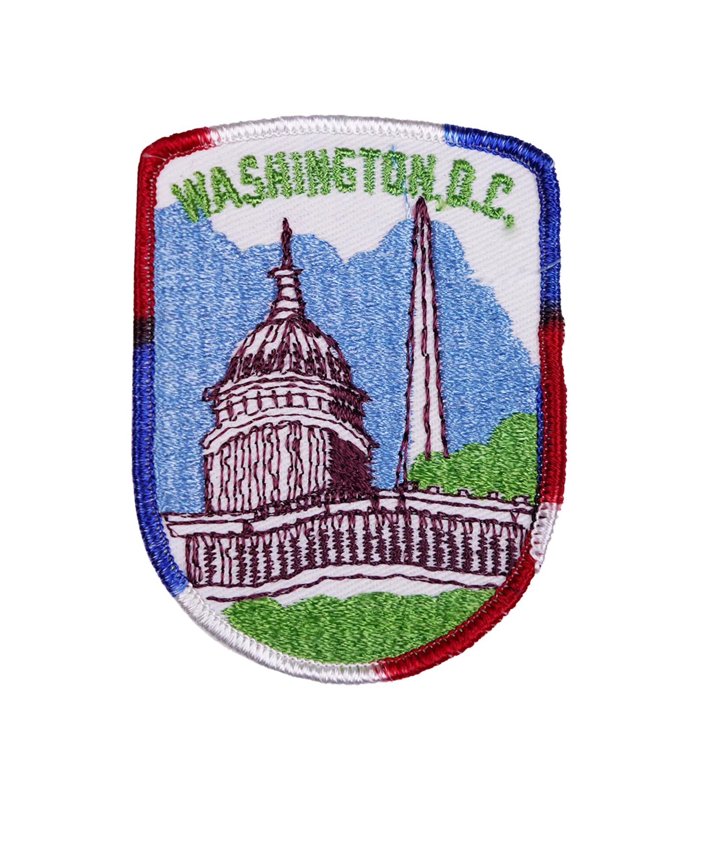 Vintage Washington D.C. Embroidered Patch