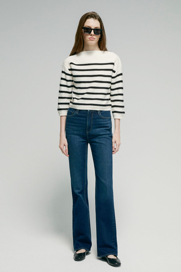Barbara High Rise Bootcut Jeans